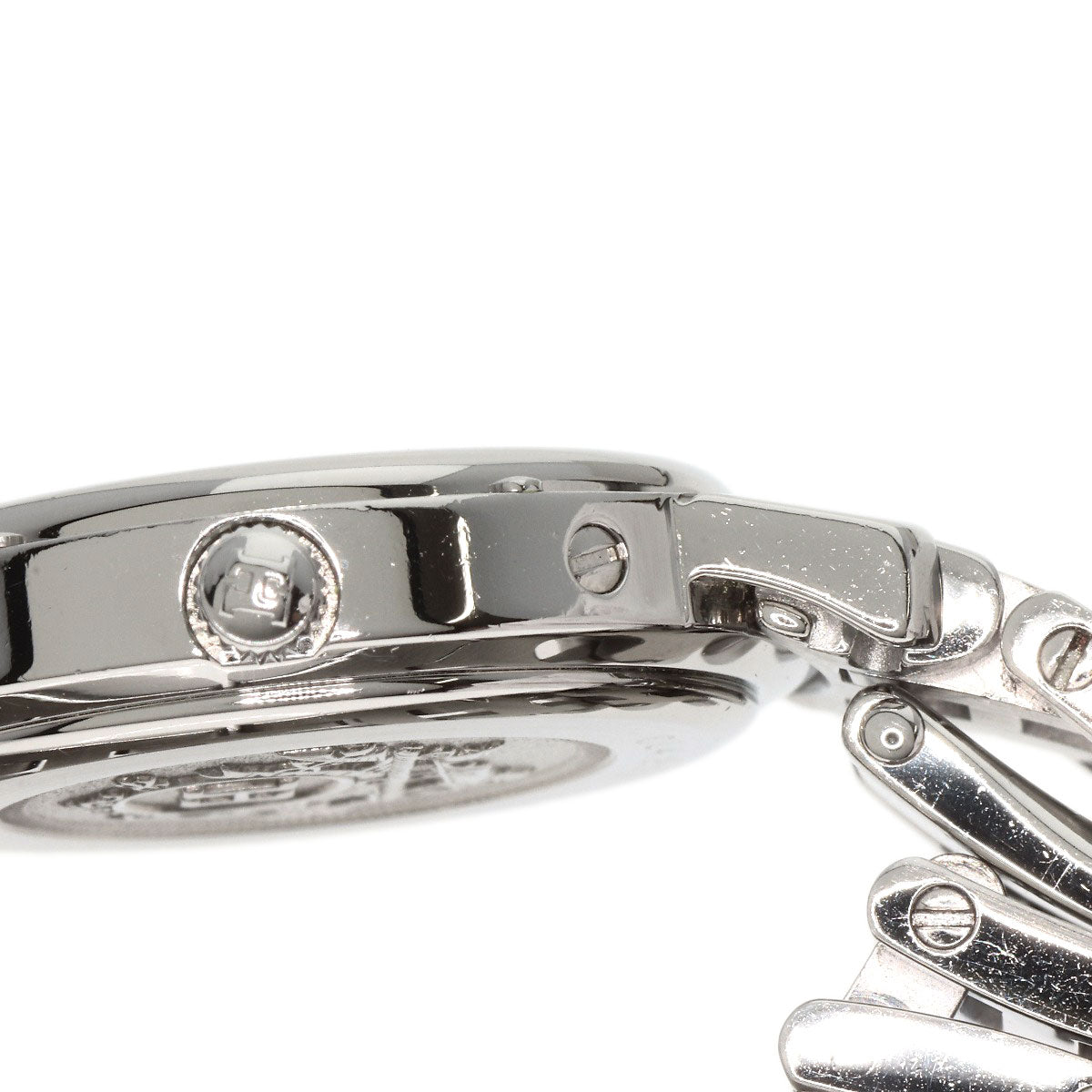 HERMES Watches Quartz CL4.210 Stainless Steel , Stainless Steel Silver Clipper new buckle white dial Women  d