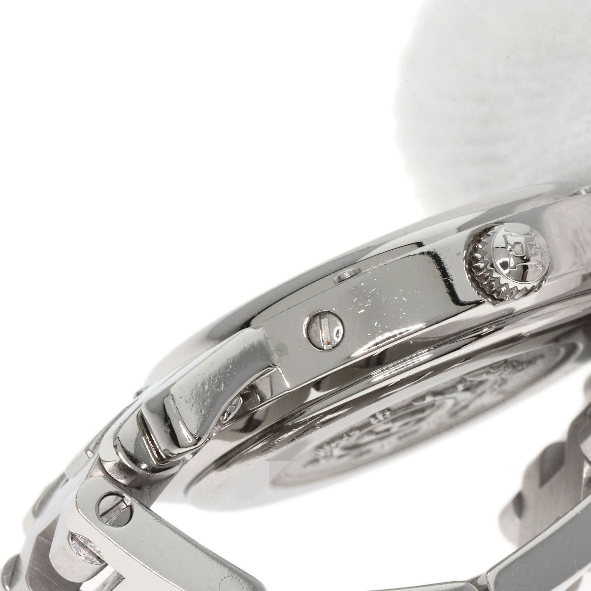 HERMES Watches Quartz CL4.210 Stainless Steel , Stainless Steel Silver Clipper new buckle white dial Women  d