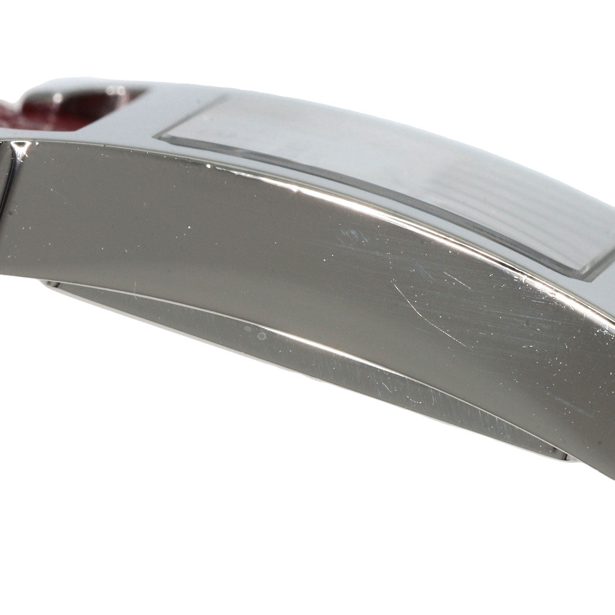 HERMES Watches Quartz HH11.210 Stainless Steel, Leather Silver H watch white dial Women  d