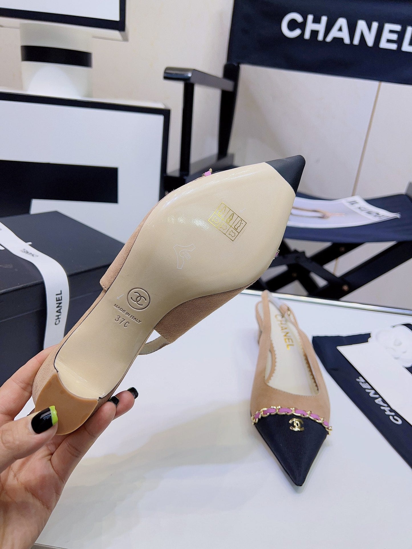 New 1:1 rep CHL High Heel Shoes 022