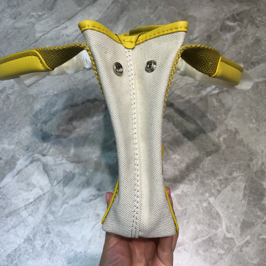 Top Quality Navy XS Tote Bag In Yellow, For Women,  Bags 12.6in/32cm