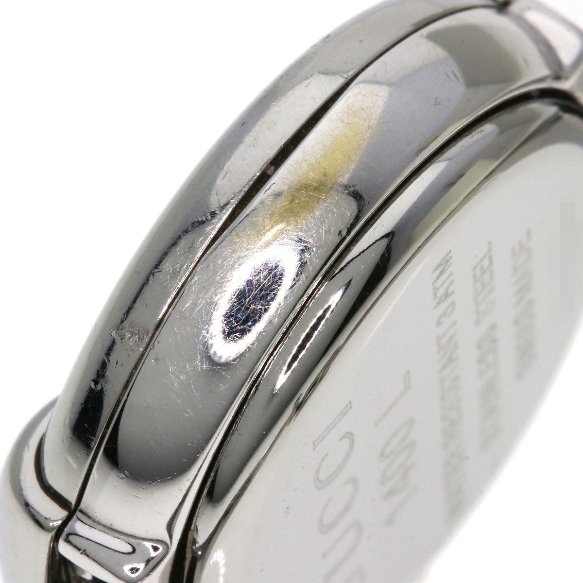 GUCCI Watches Quartz Stainless Steel , Stainless Steel Silver 1400L black dial Women  d