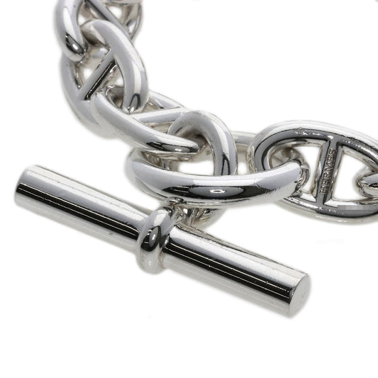 HERMES bracelet SV Silver Chene Dunkle GM Women  d