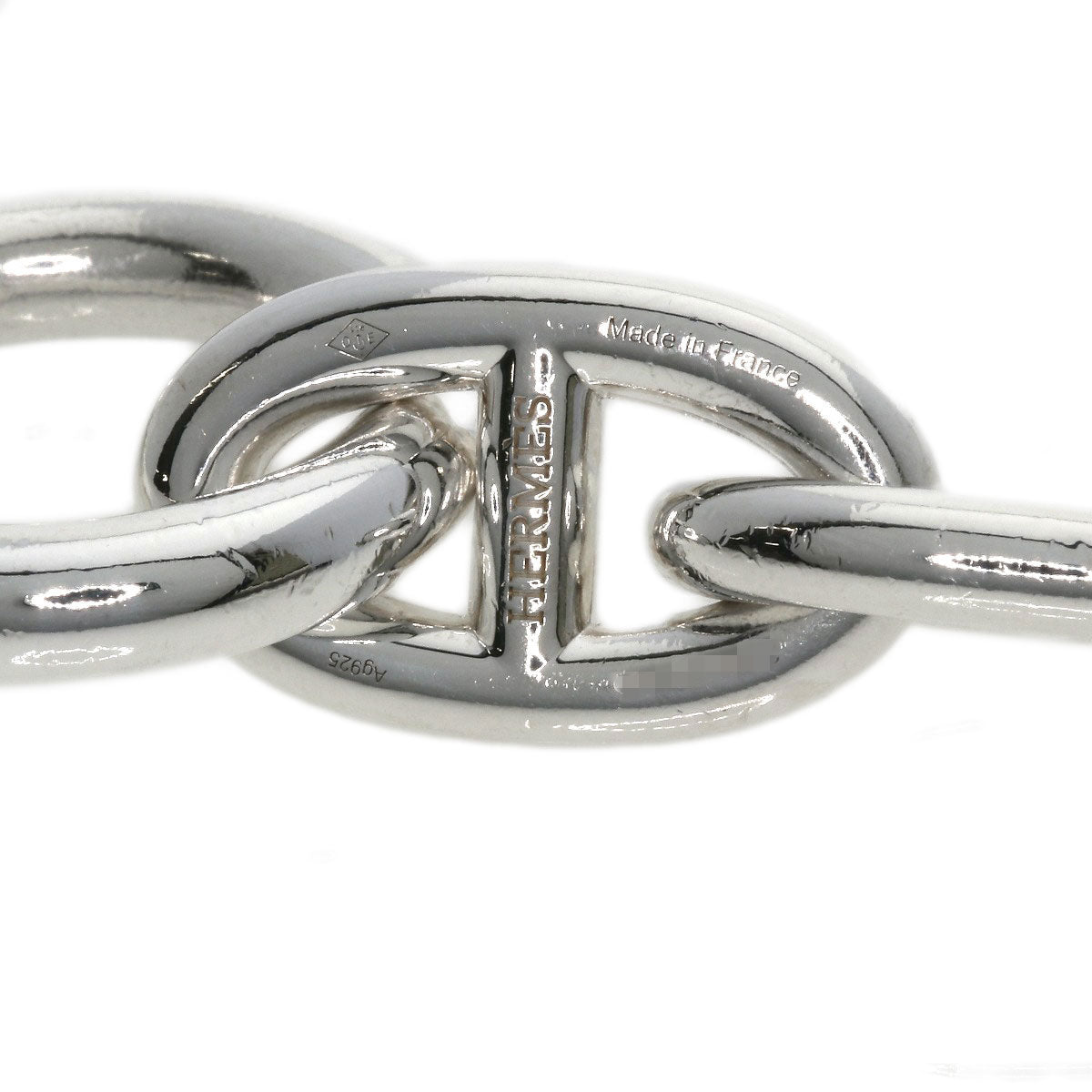 HERMES bracelet SV Silver Chene Dunkle GM Women  d