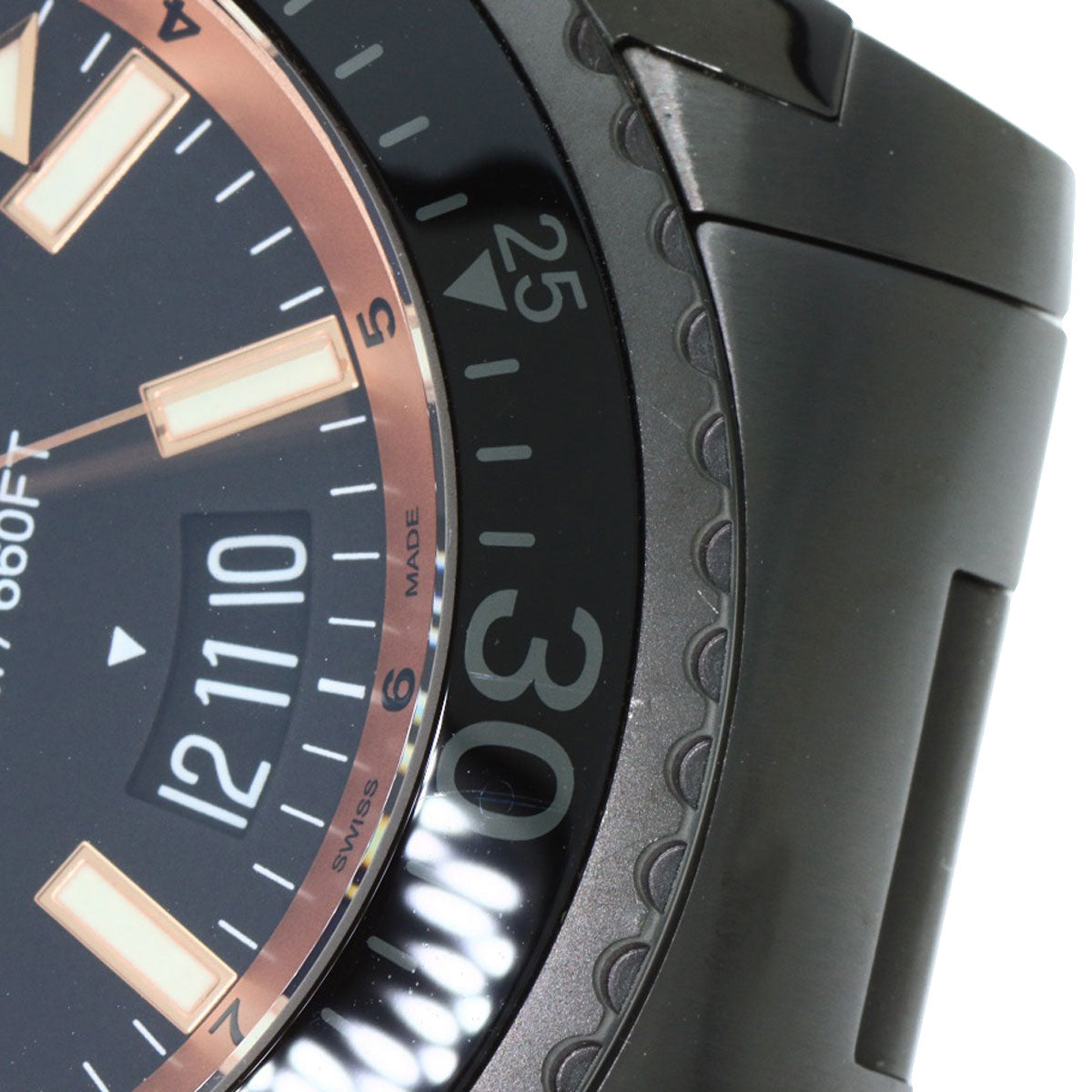 GUCCI Watches Quartz YA136.2 Stainless Steel , Stainless Steel black Dive black dial mens  d