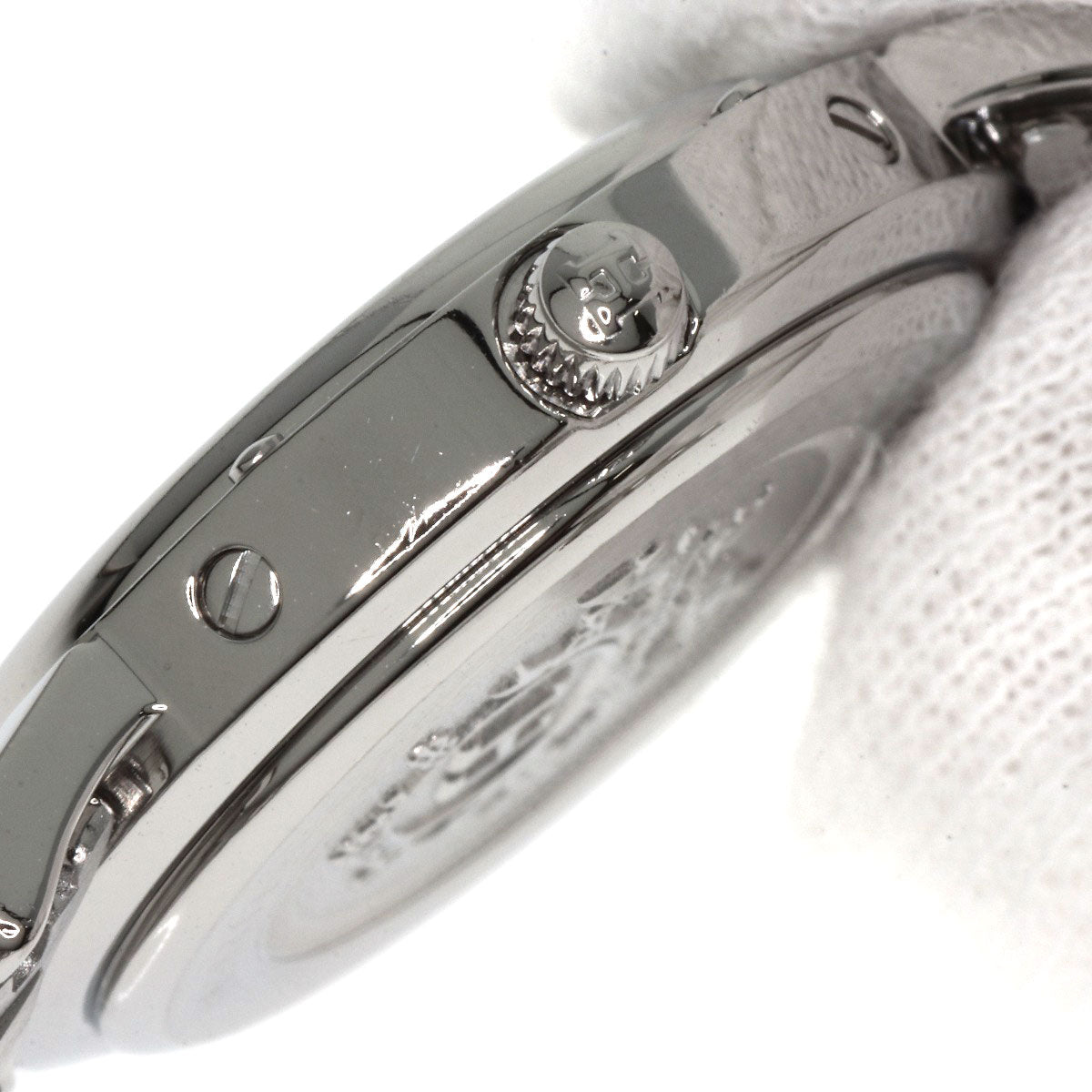 HERMES Watches Quartz CL4.210 Stainless Steel , Stainless Steel Silver Clipper gray dial Women  d