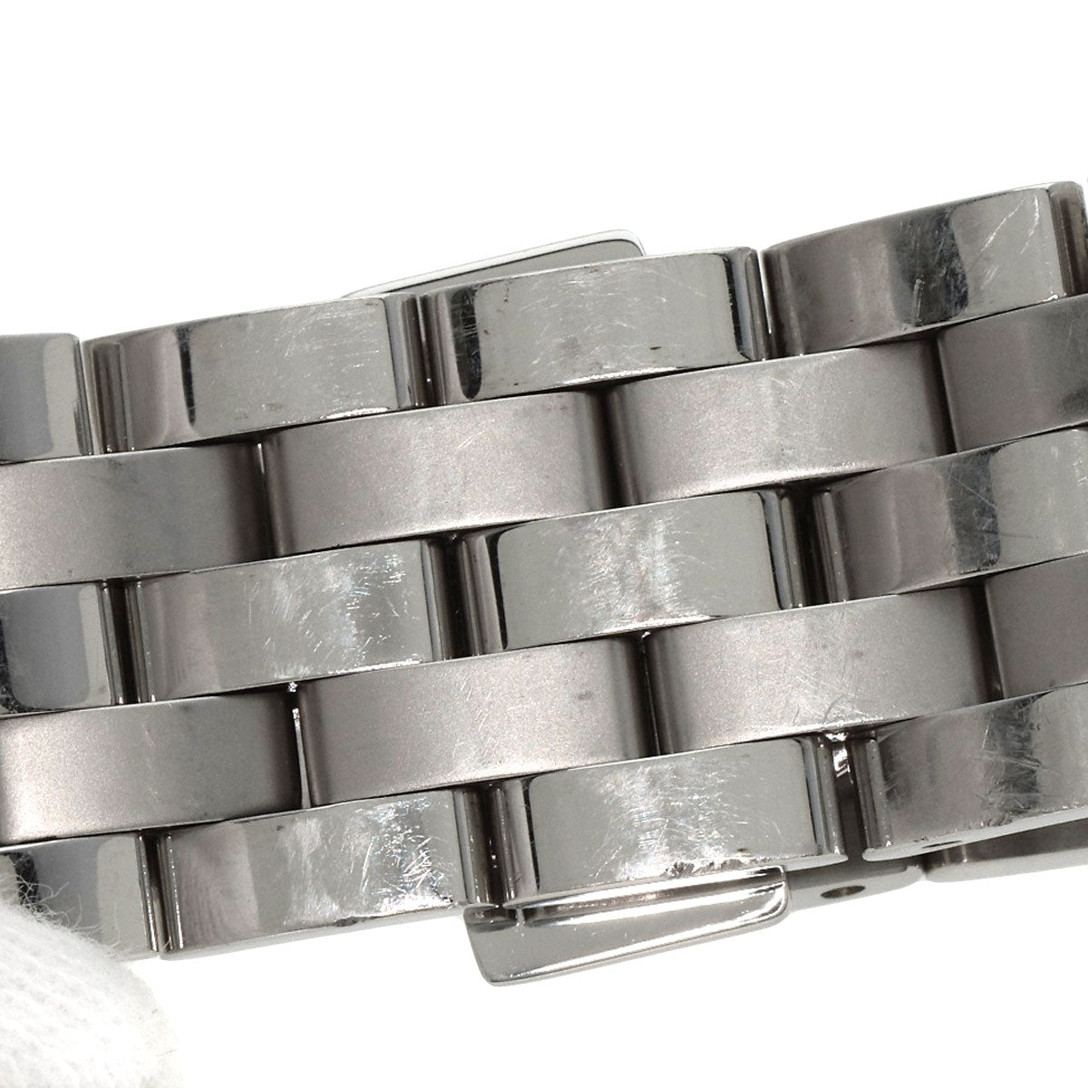 GUCCI Watches Quartz 5500XL Stainless Steel , Stainless Steel Silver Round face Silver dial mens  d