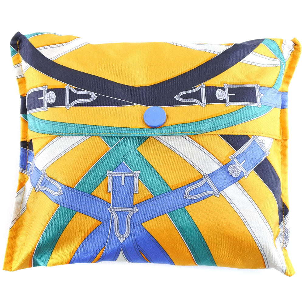 HERMES Backpack 071922CK Silk, Canvas yellow Air silk backpack unisex(Unisex)  d