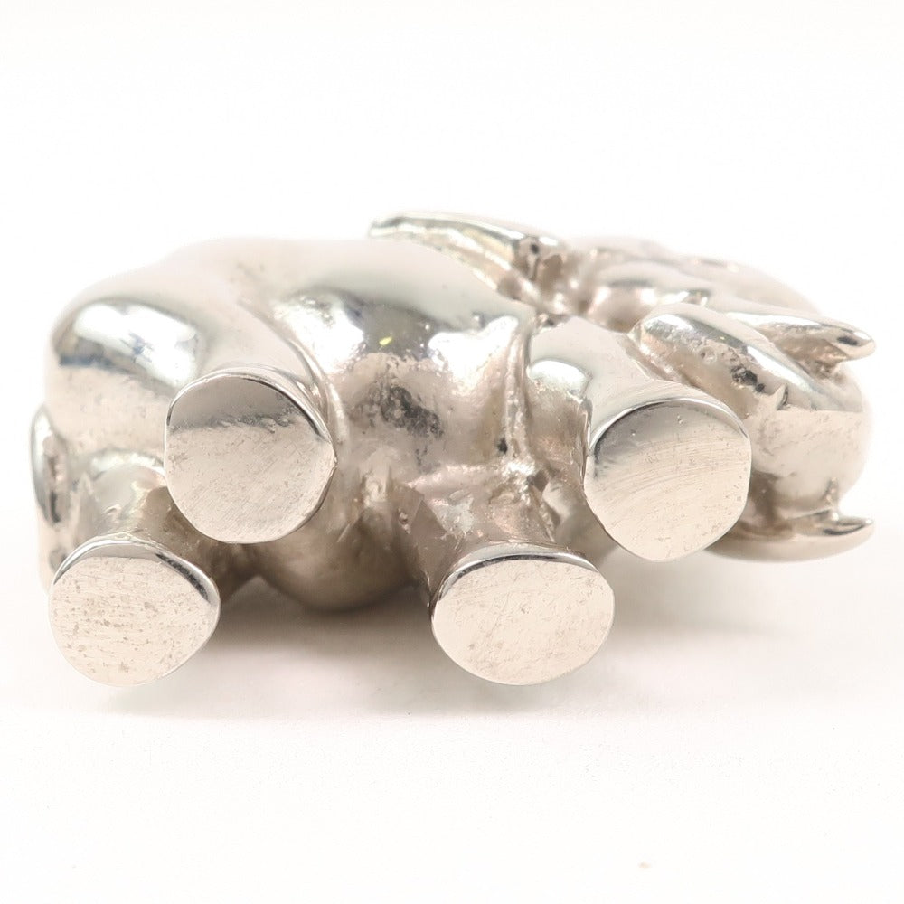HERMES Cadena Silver Silver Animal motif Women(Unisex)  d