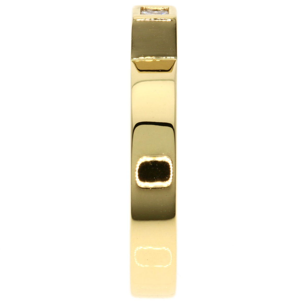 GUCCI Ring 18K Yellow Gold gold 1P diamond