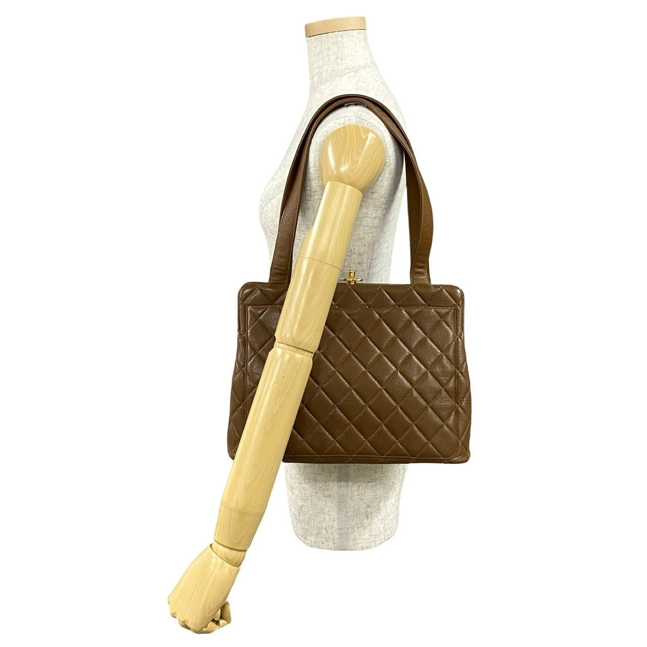 Chanel Matelasse Caviar Skin 2way Bag
