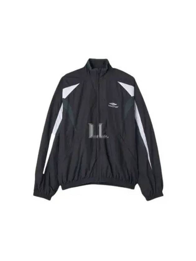 Luxury Balenciaga Trending 2025 3B Sports Icon Track Jacket Black