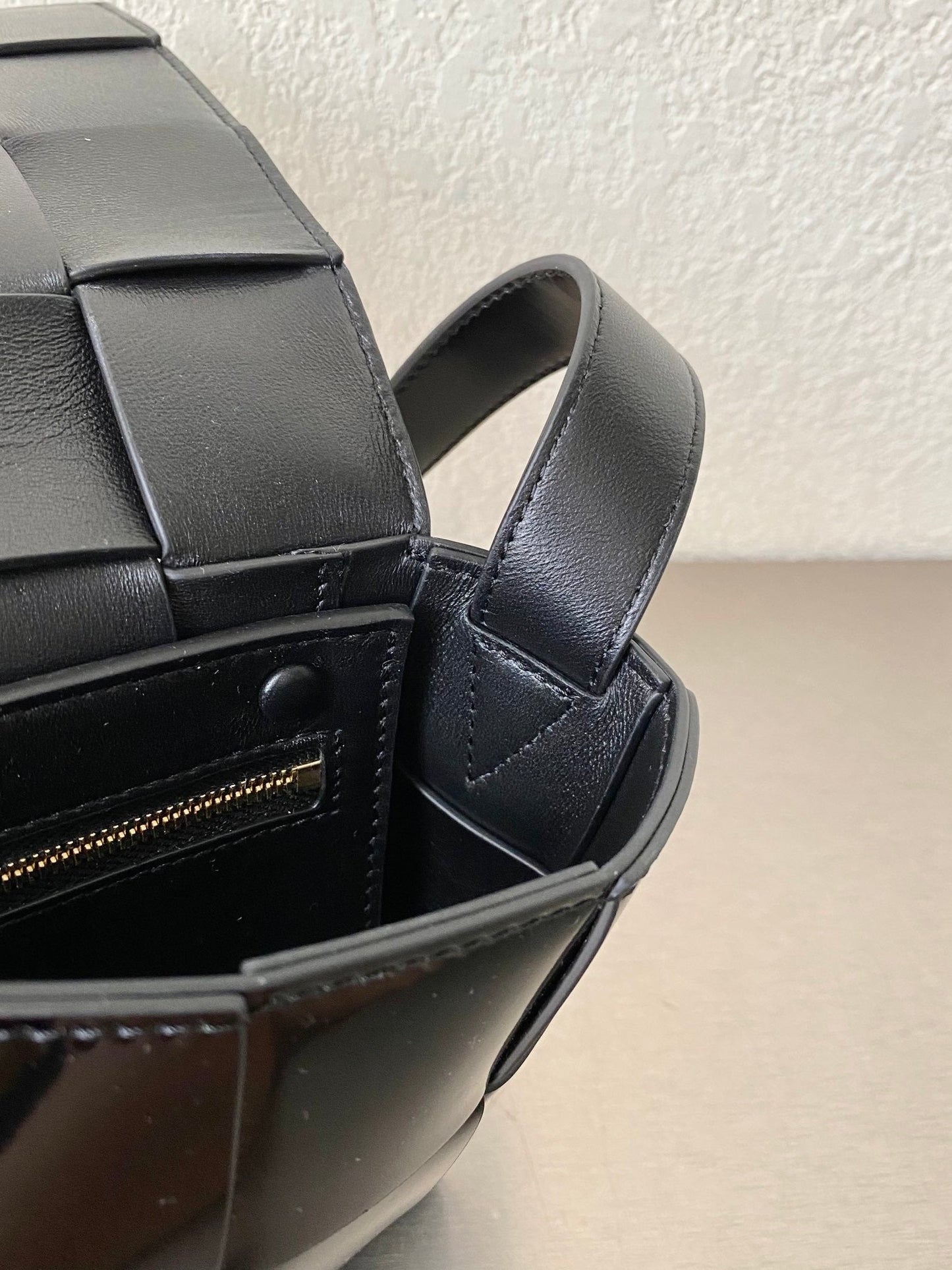 Top Quality Cassette Black, For Women, Bags 9.1in/23cm 578004V1EP38425