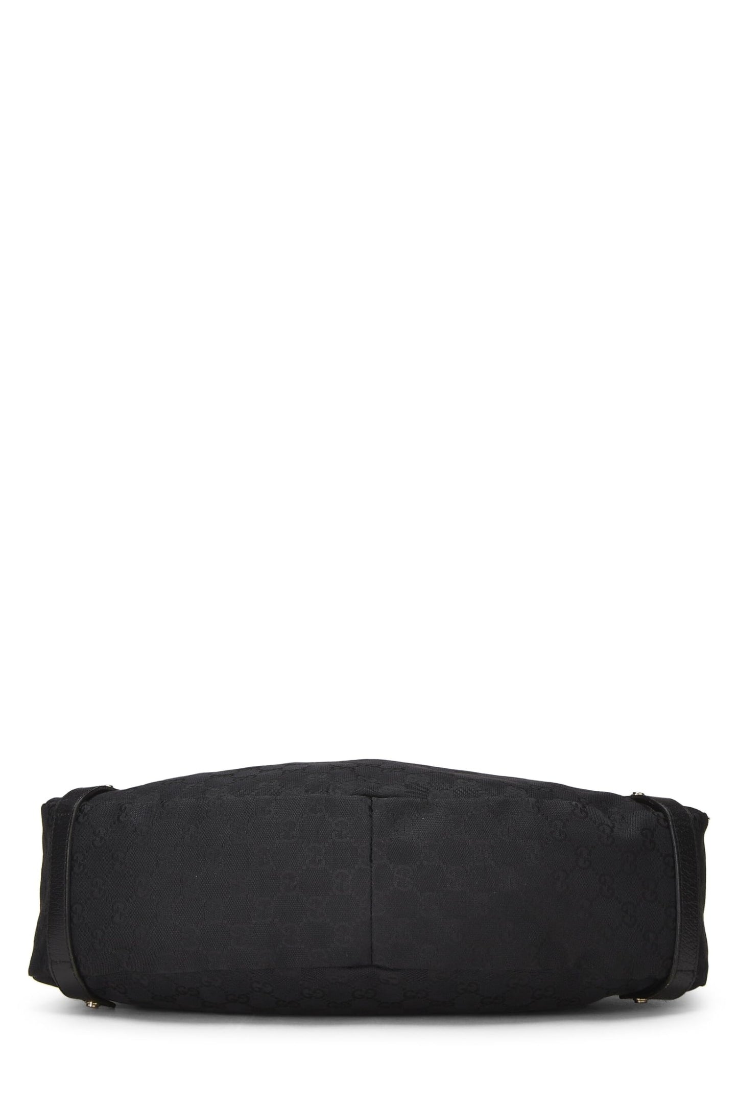 Gucci, Black Original GG Canvas Abbey Tote, Black