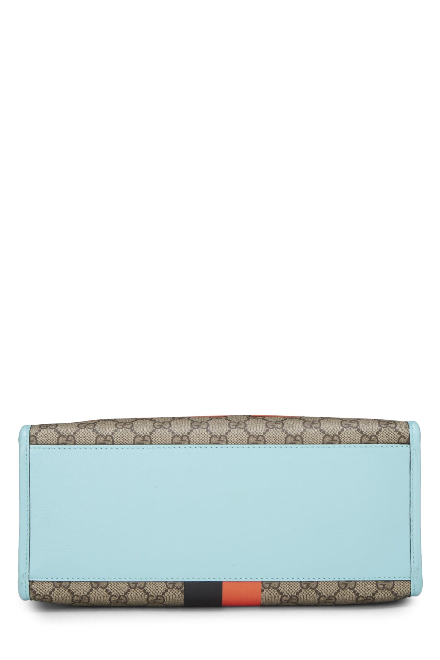 Gucci, Blue GG Supreme Canvas Interlocking GG Tigers Tote, Blue