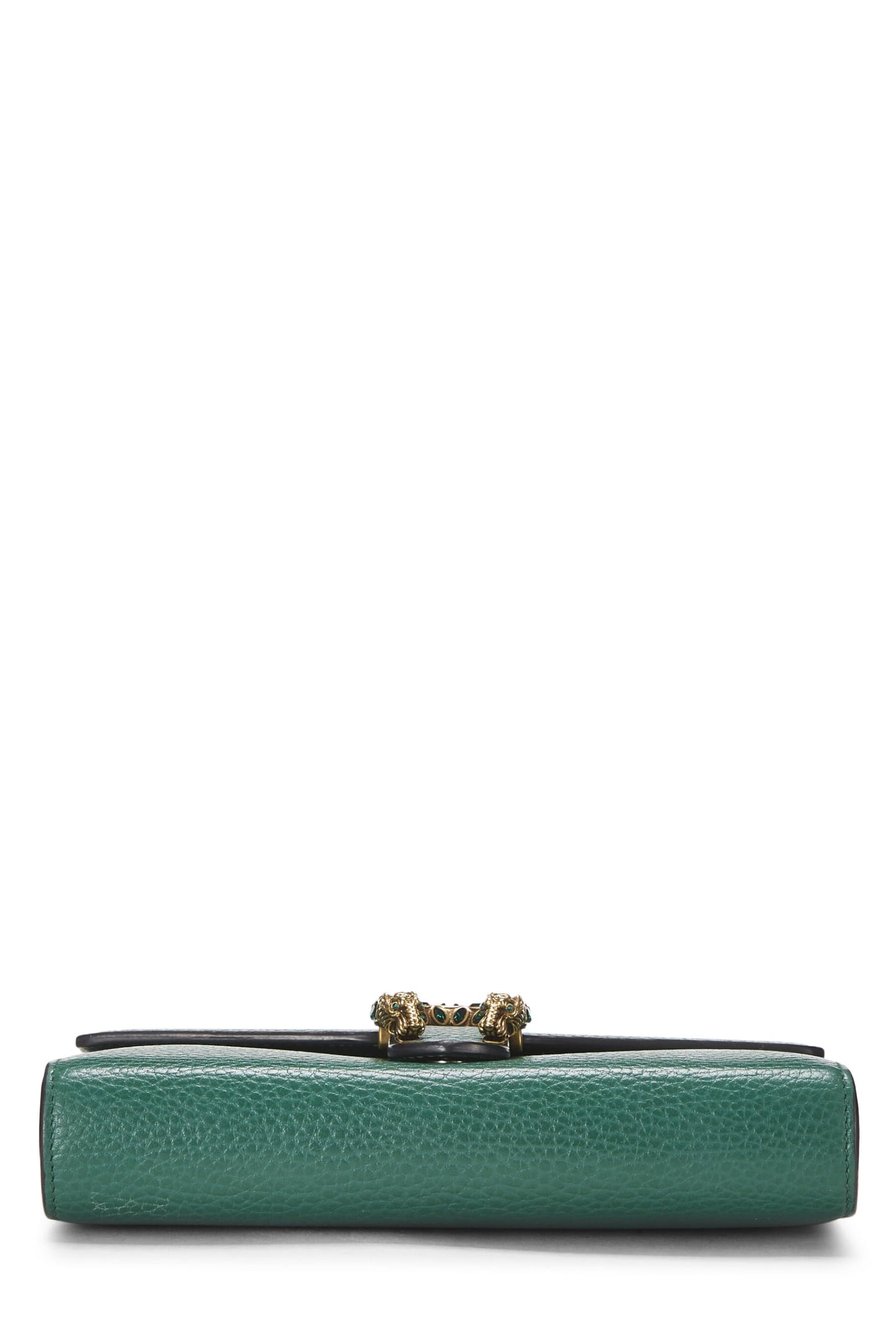 Gucci, Green Leather Dionysus Shoulder Bag Small, Green