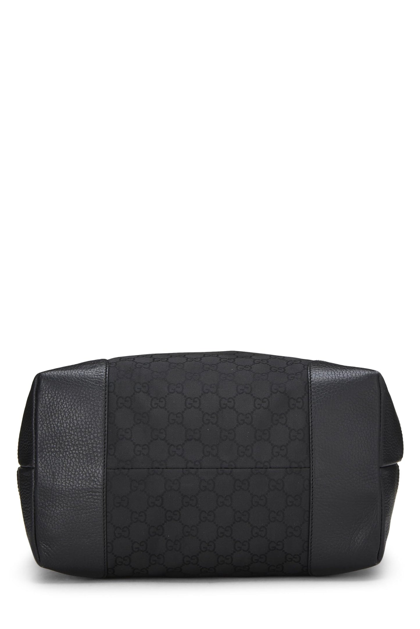 Gucci, Black Nylon GG Tote Bag, Black