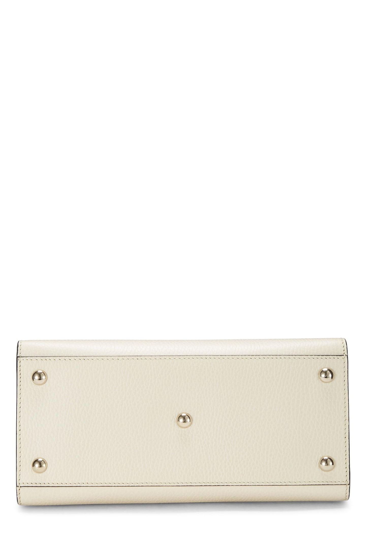 Gucci, Cream Grained Leather Soho Handbag, White