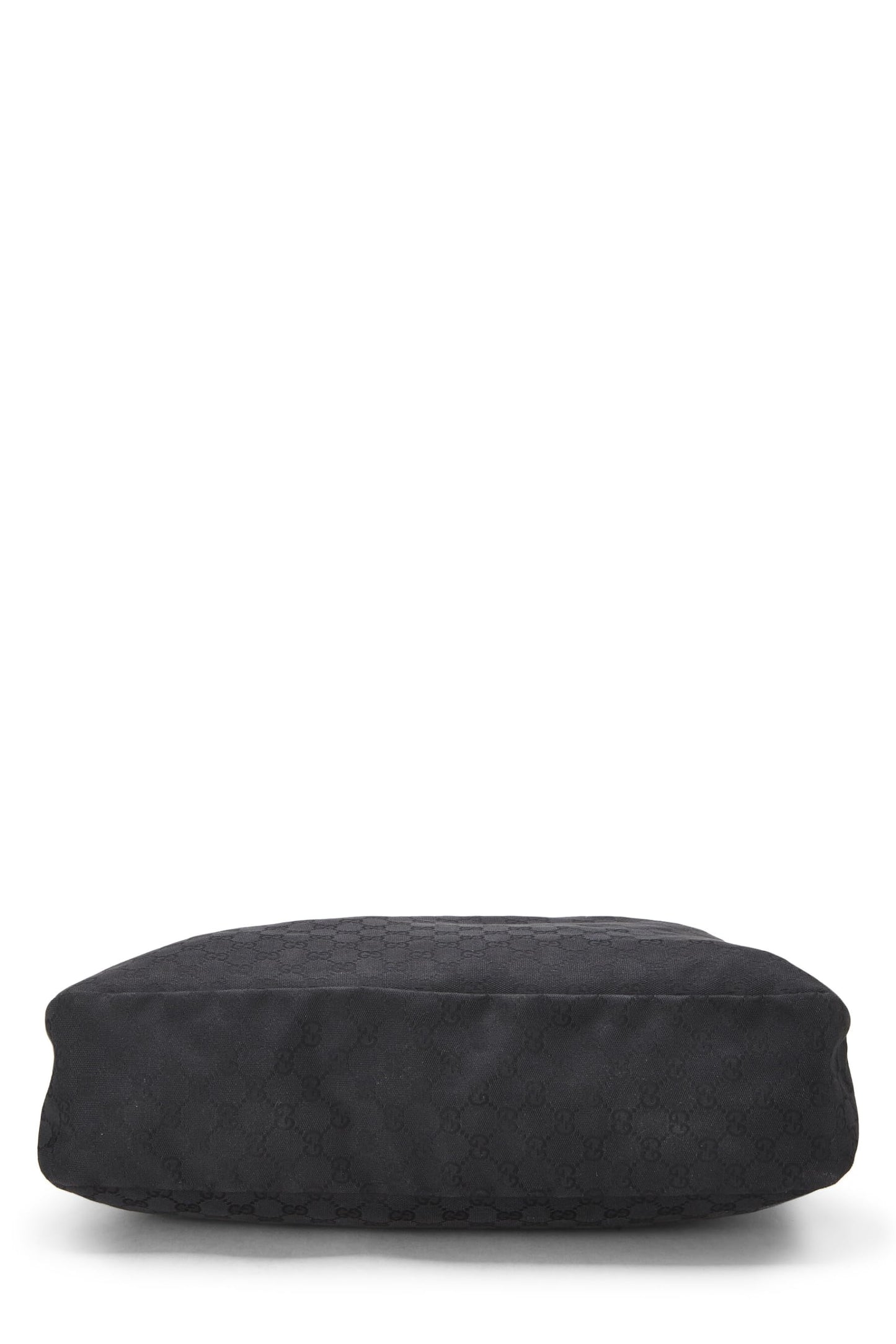 Gucci, Black Original GG Canvas Horsebit Hobo Large, Black