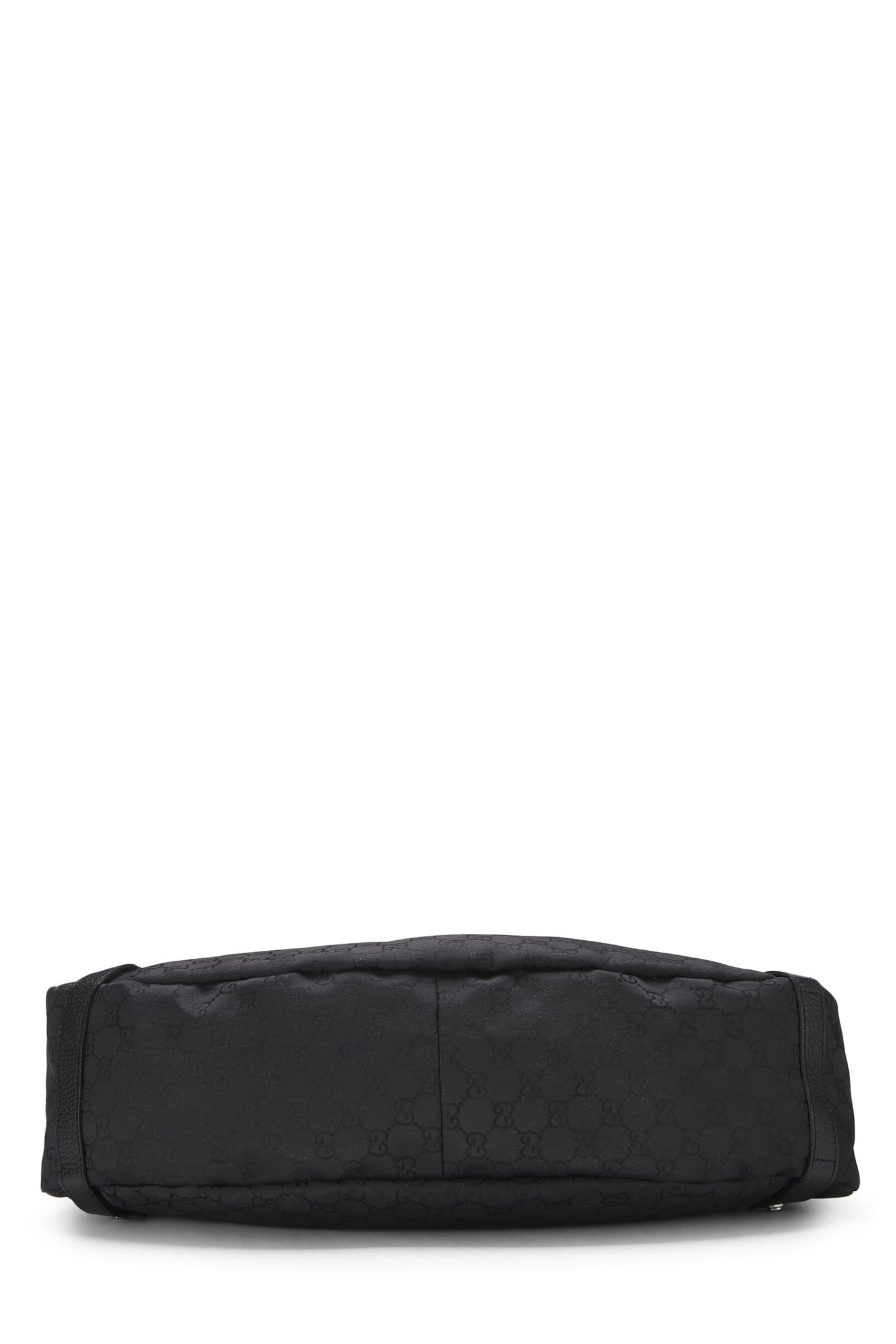 Gucci, Black Original GG Nylon Abbey Tote, Black
