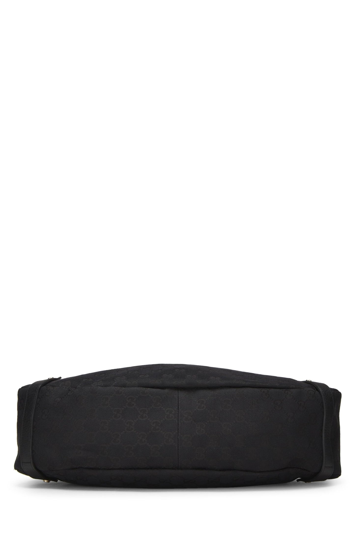 Gucci, Black Original GG Canvas Abbey Tote, Black