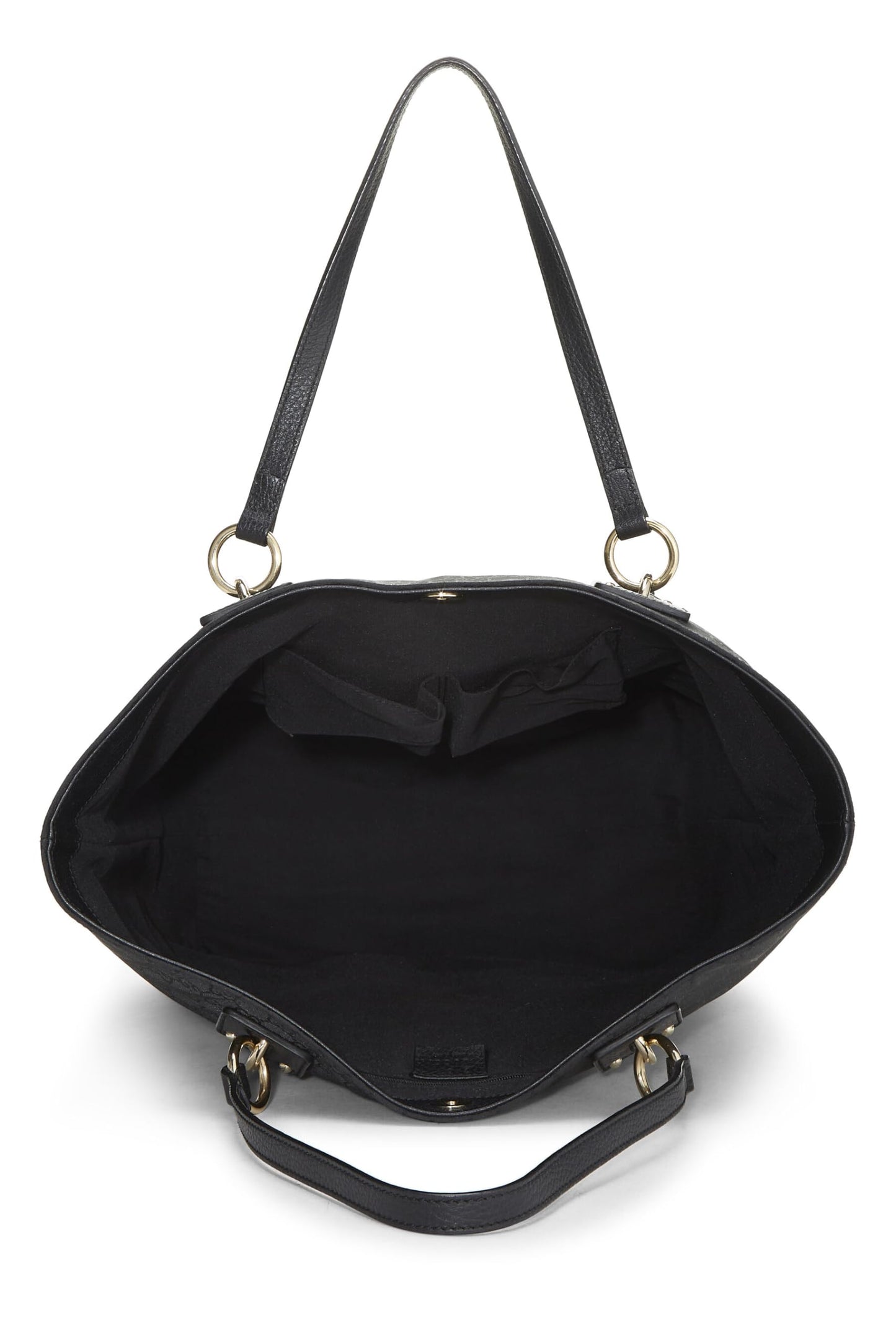Gucci, Black Nylon GG Tote Bag, Black