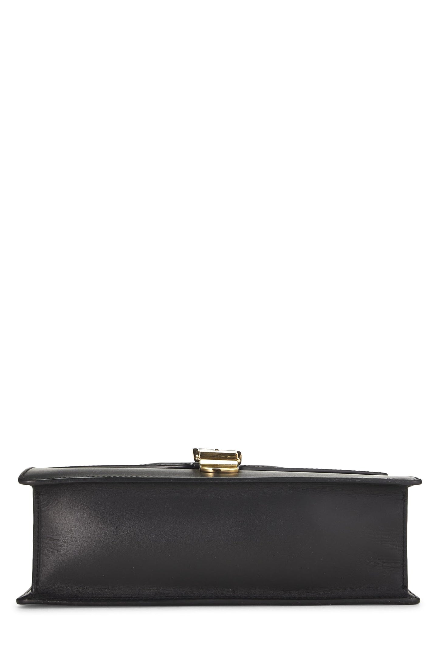 Gucci, Black Leather Web Sylvie Small, Black