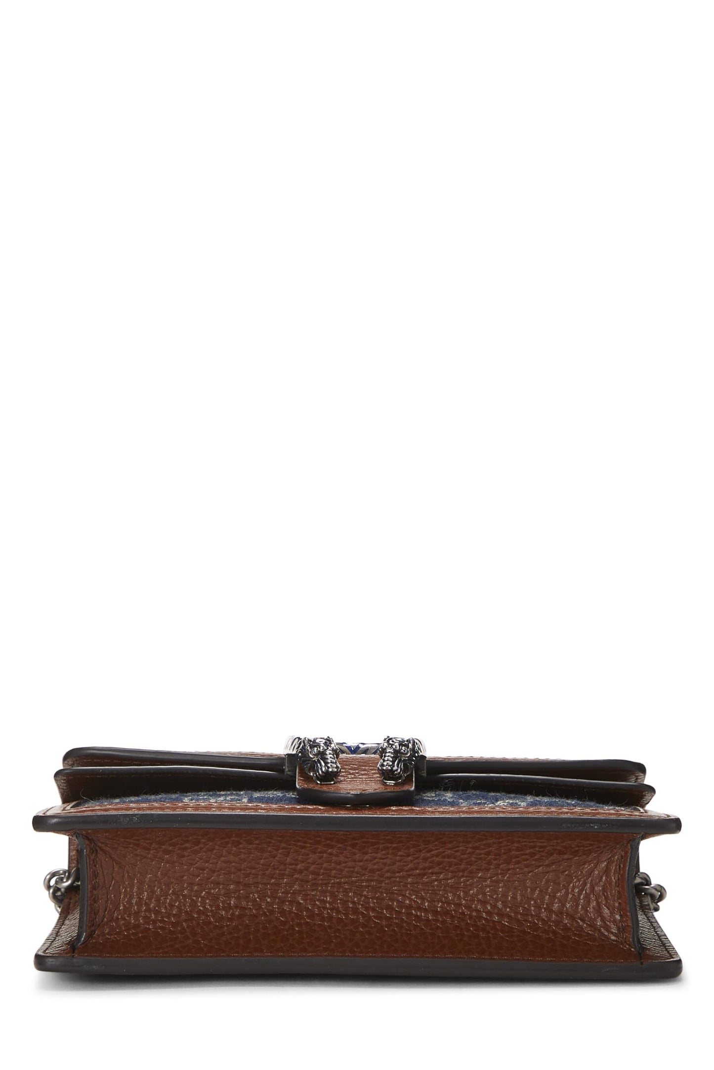 Gucci, Blue GG Denim Dionysus Shoulder Bag Mini, Blue