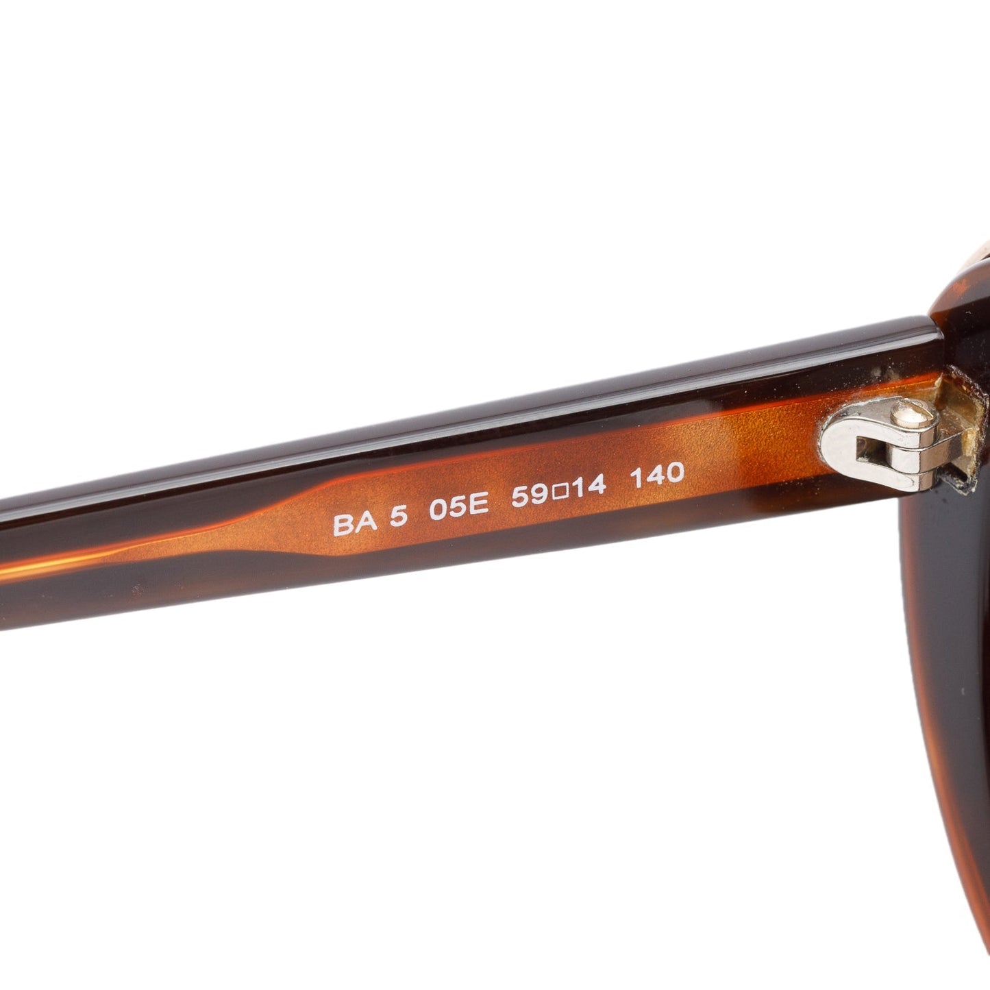 Balenciaga BA 5 05E Brown Acetate Cat-Eye Sunglasses
