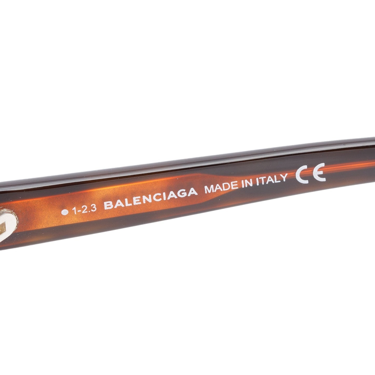 Balenciaga BA 5 05E Brown Acetate Cat-Eye Sunglasses