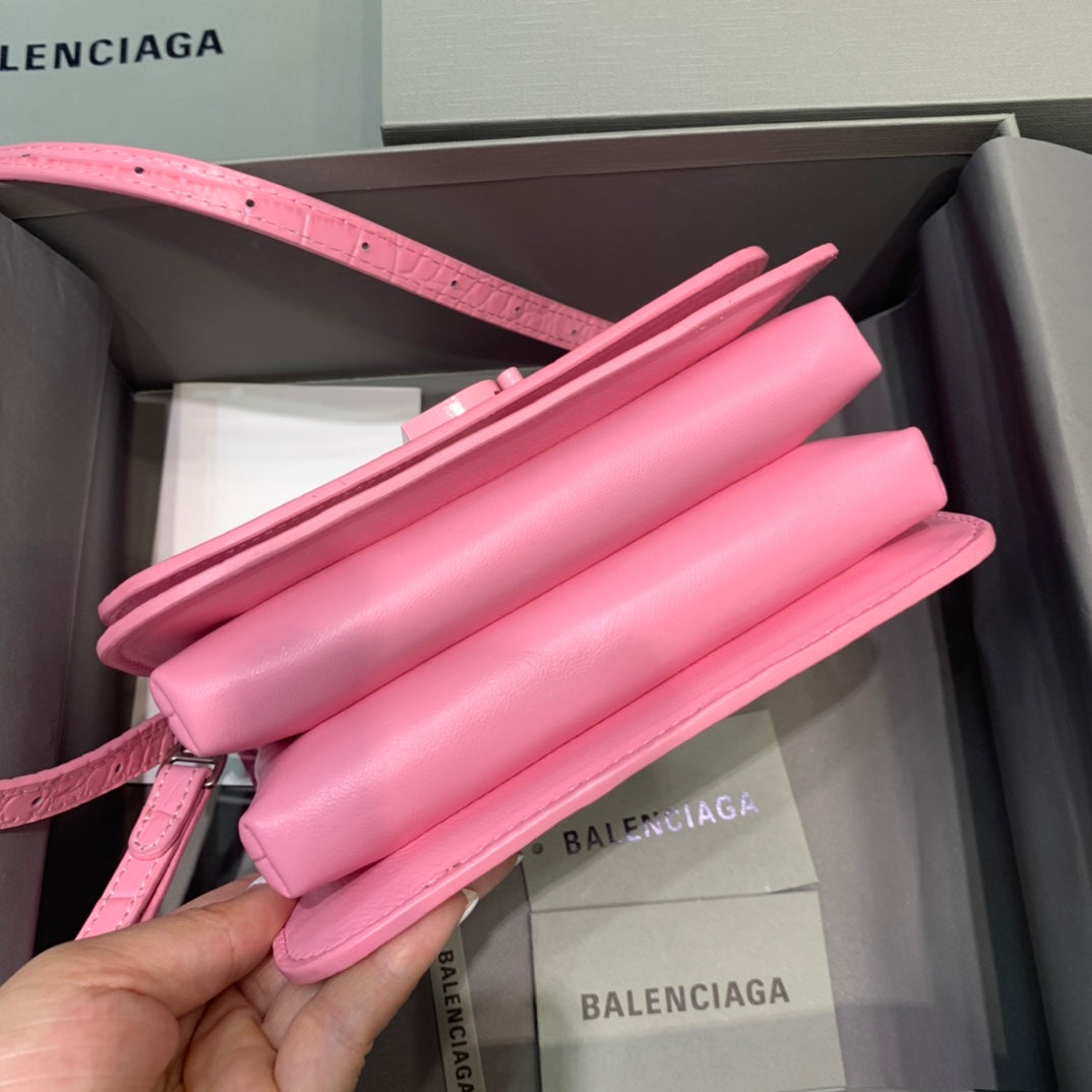 Top Quality Bolso Bandolera B In Pink, For Women,  Bags 7in/18cm