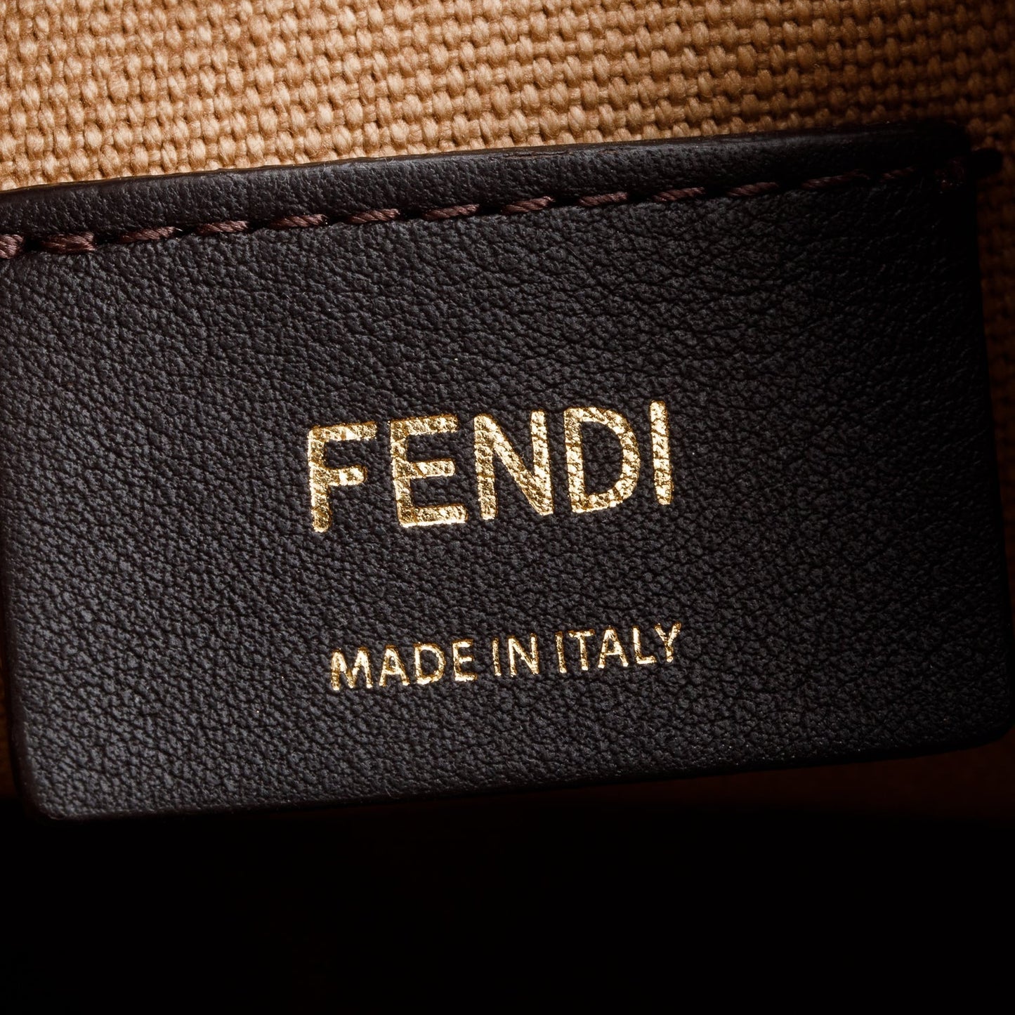 Fendi Beige/Multicolor FF Embroidered Canvas F is Fendi Mini Mon Tresor Bucket Bag