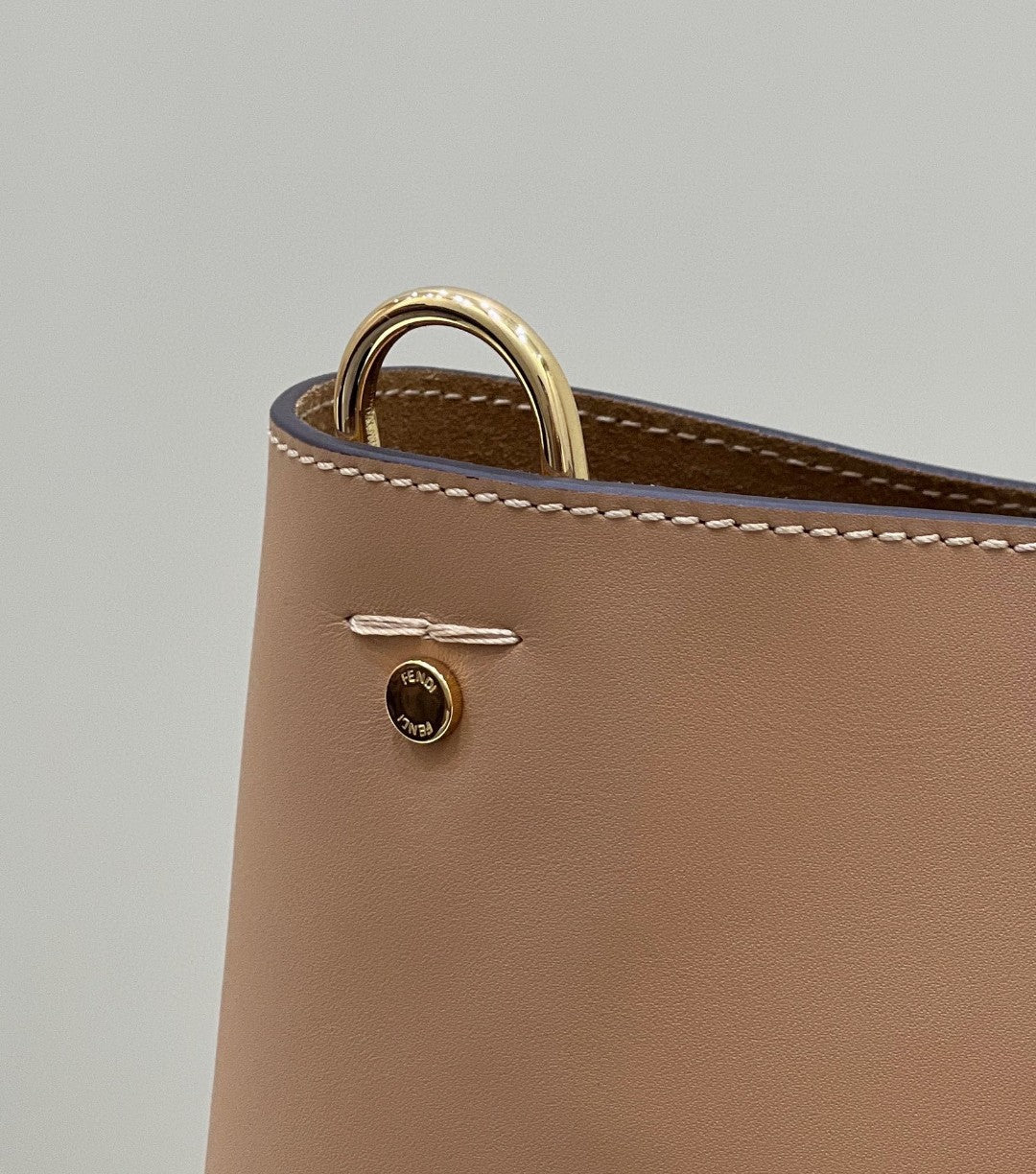 FI Way MeTop Qualityum Beige Bag For Woman 29.5cm/11.5in