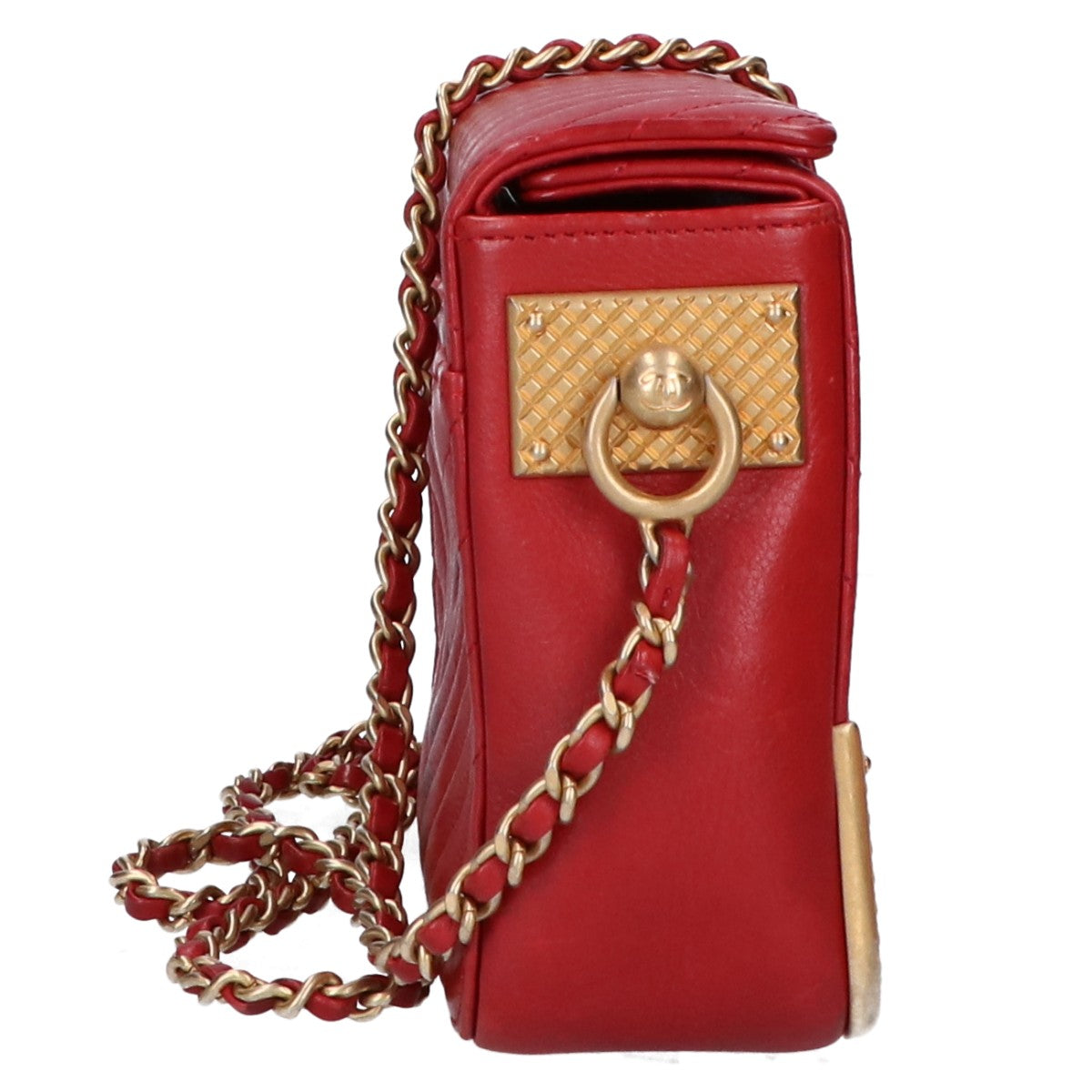 Chanel Rock the Corner Lambskin Shoulder Bag
