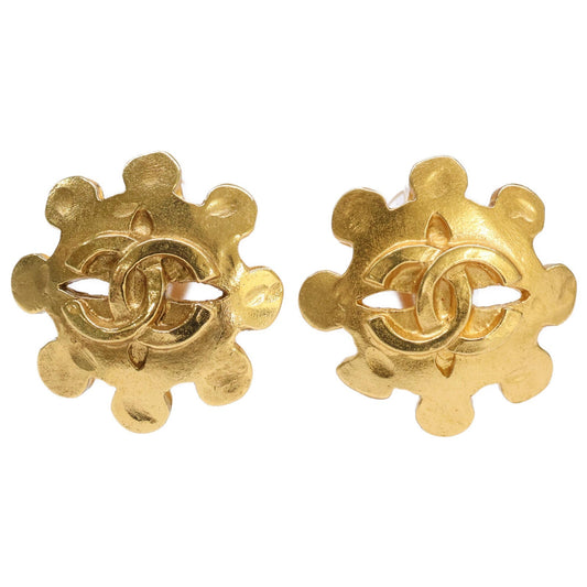 Chanel Gear Coco Mark Earrings