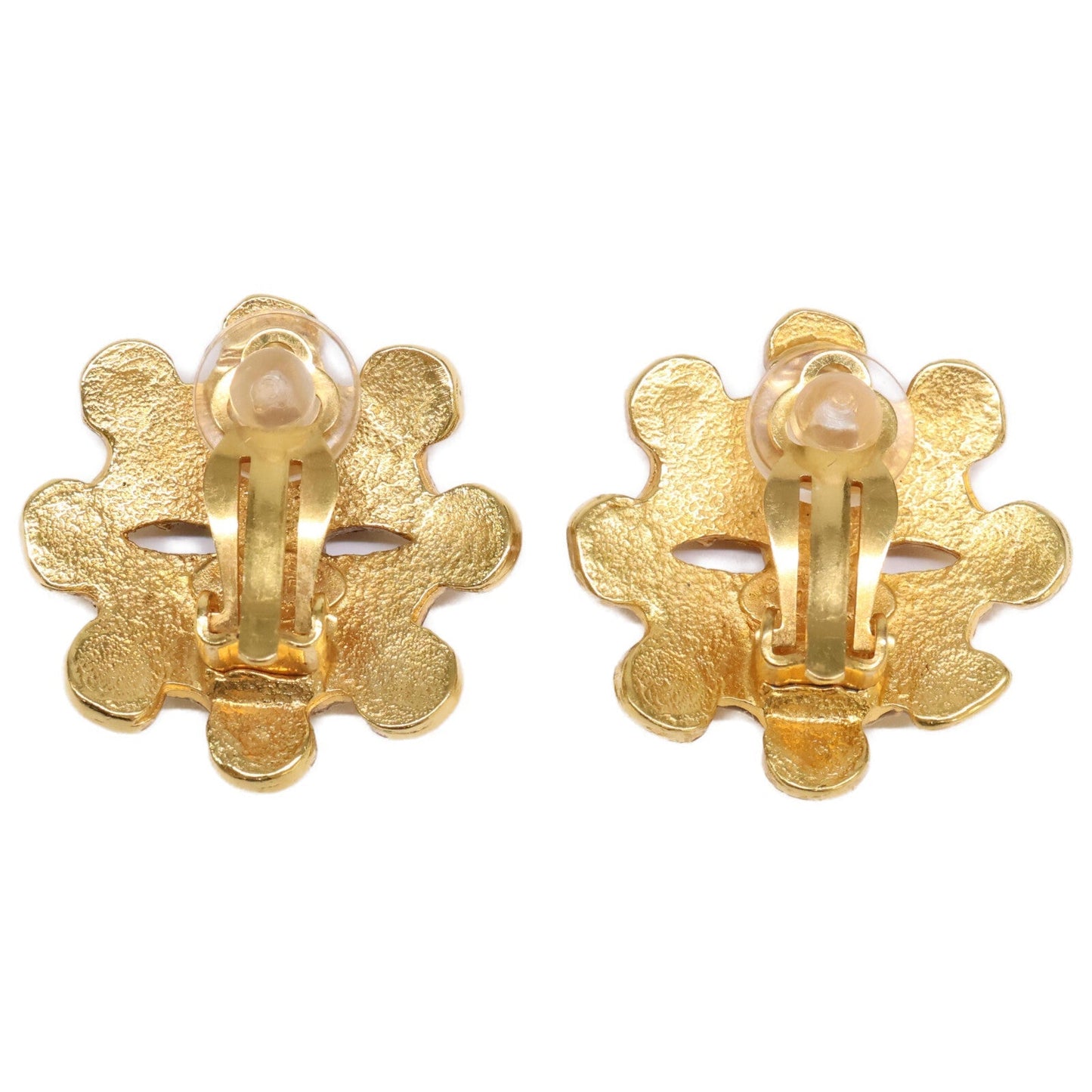Chanel Gear Coco Mark Earrings