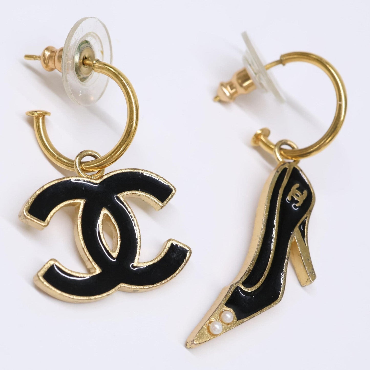 Chanel Coco Pumps Heel Earrings