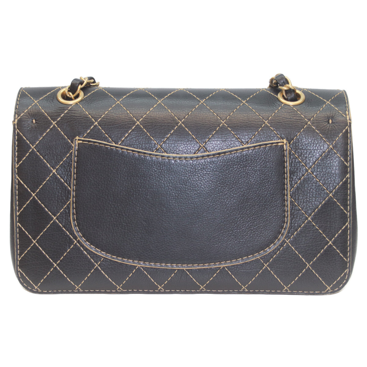 Chanel Wild Stitch Leather Shoulder Bag