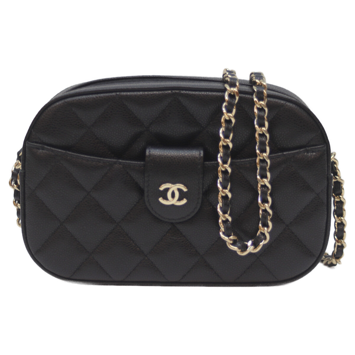 Chanel Timeless Classic Caviar Chain Shoulder Bag