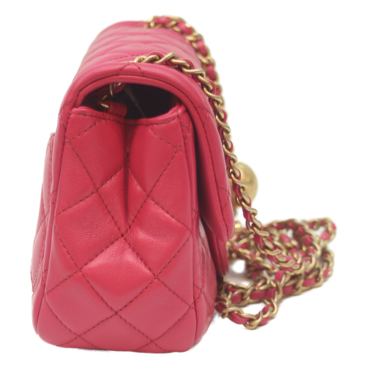 Chanel Coco Ball Mini Matelassé Lambskin Shoulder Bag