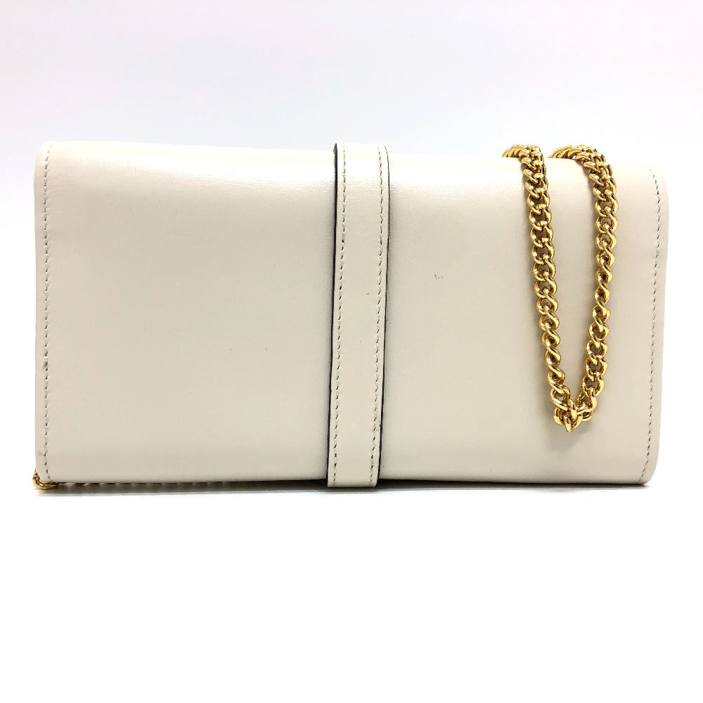 GUCCI Long Wallet Purse 652681 leather white Jackie 1961 Women