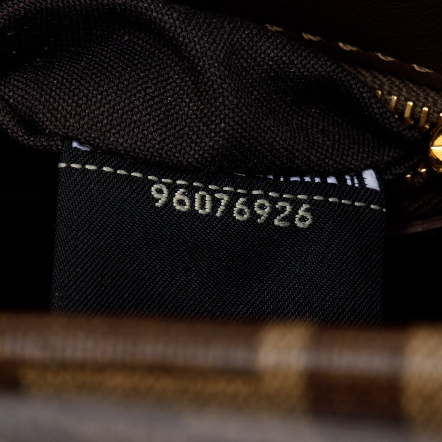 Fendi x Antonio Lopez FF Zucca Canvas Print Inlay Mini Peekaboo Bag