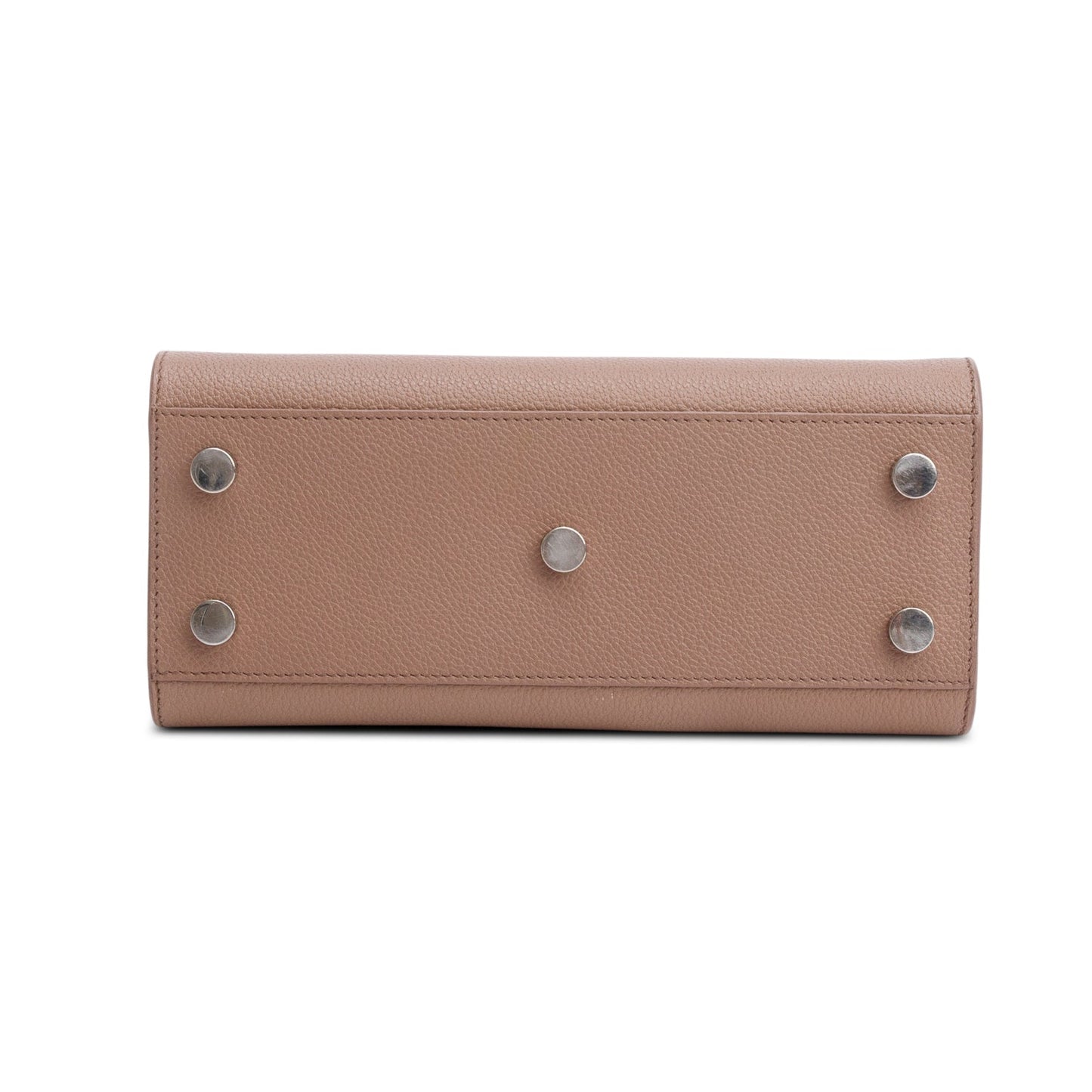 Saint Laurent Beige Grained Leather Nano Sac De Jour