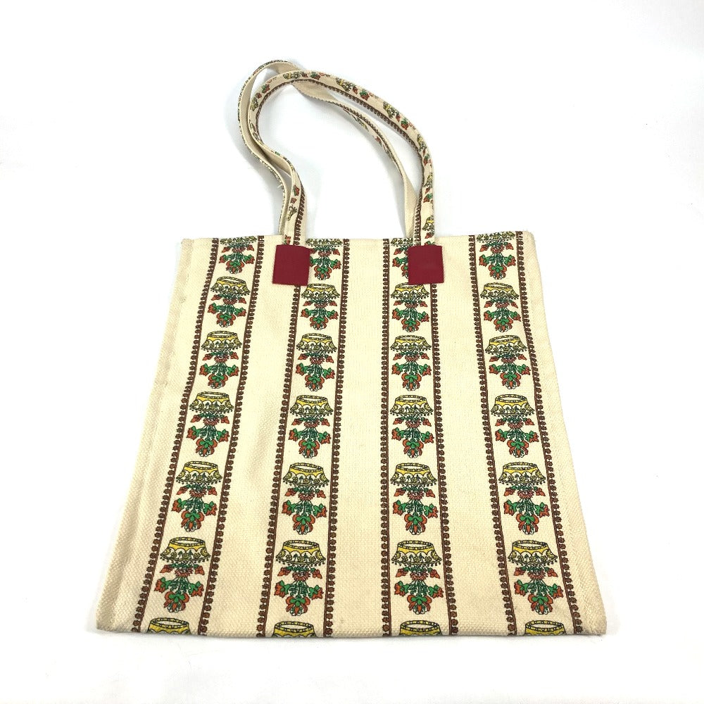 GUCCI Tote Bag canvas beige vertical GARDEN Women