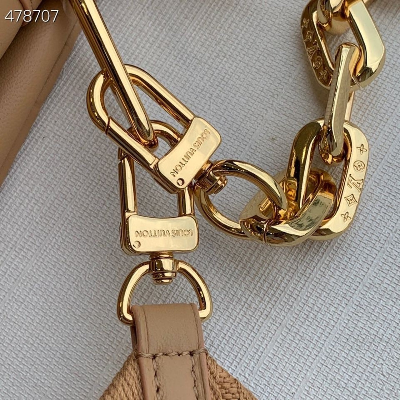 Top Quality Coussin PM Monogram Embossed Puffy Cream For Women, Womens Handbags, Shoulder And Crossbody Bags 10.2in/26cm Top Quality