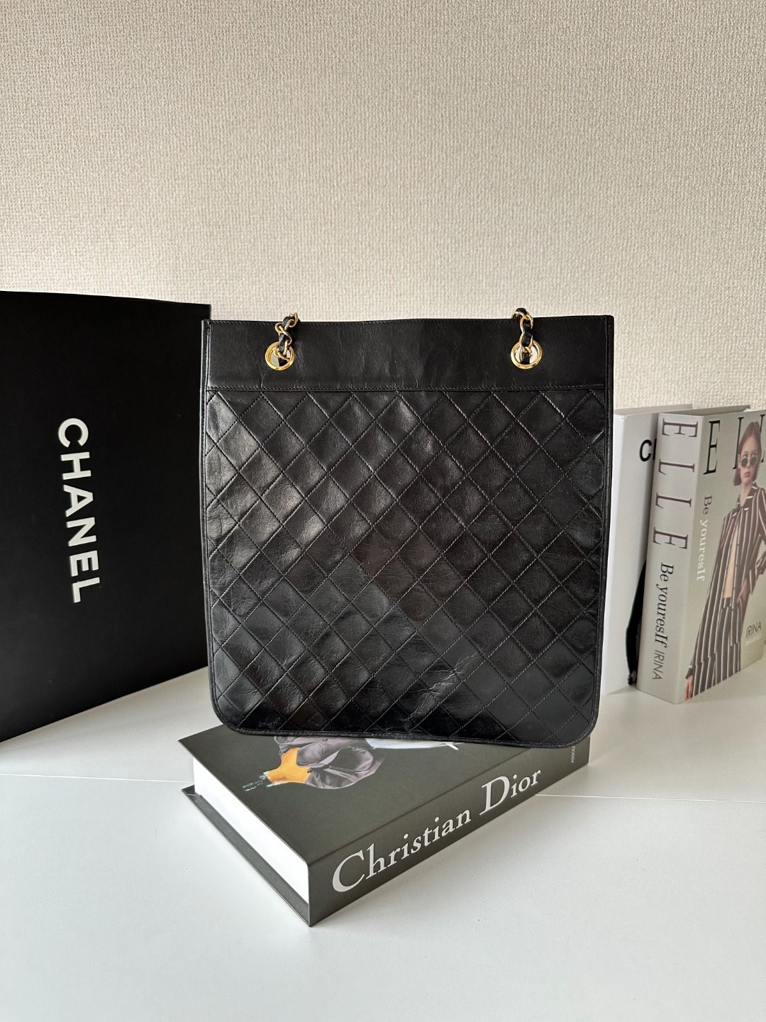 Chanel Quilted CC Flat Tote - Black Shoulder Bags, Handbags MR18082025X952
