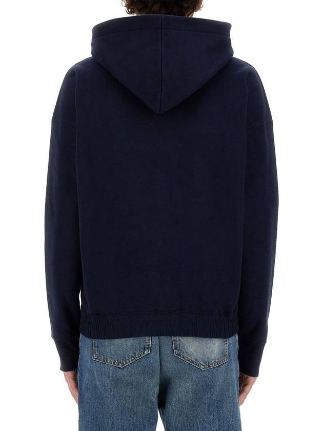 Luxury Saint Laurent Trending 2025 24 ss BIOLOGIC Cotton Sweatshirt WITH Embroid Logo 773358Y36SW4140 B0651012468