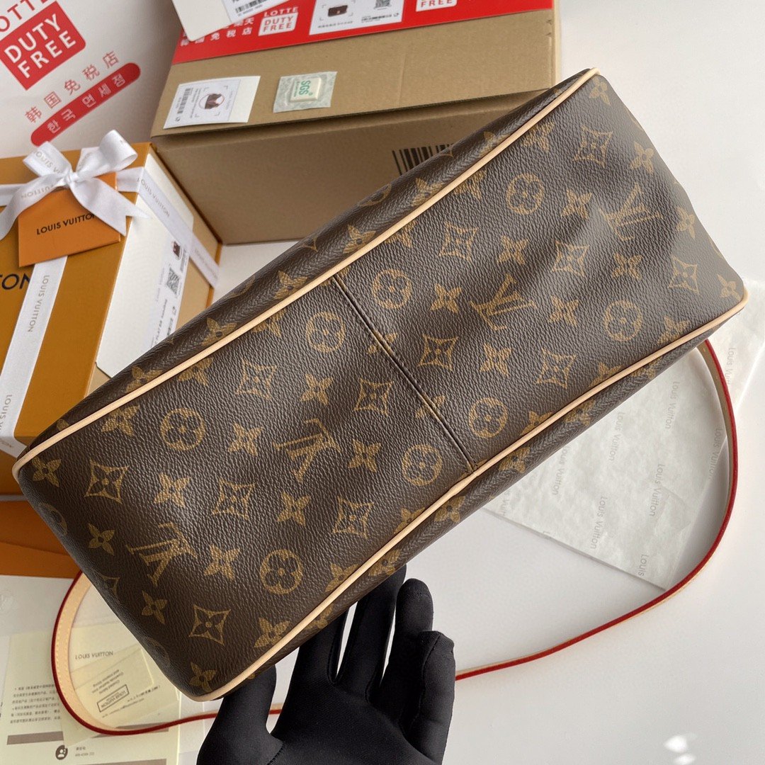 Top Quality Delightful PM Monogram Canvas Natural For Women,  Shoulder Bags 33cm Top Quality M40352