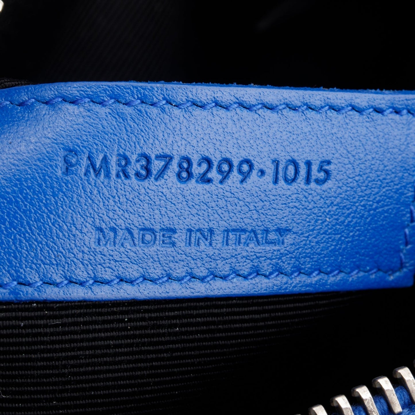 Saint Laurent Blue Crocodile Embossed Calfskin Leather Small Sac De Jour