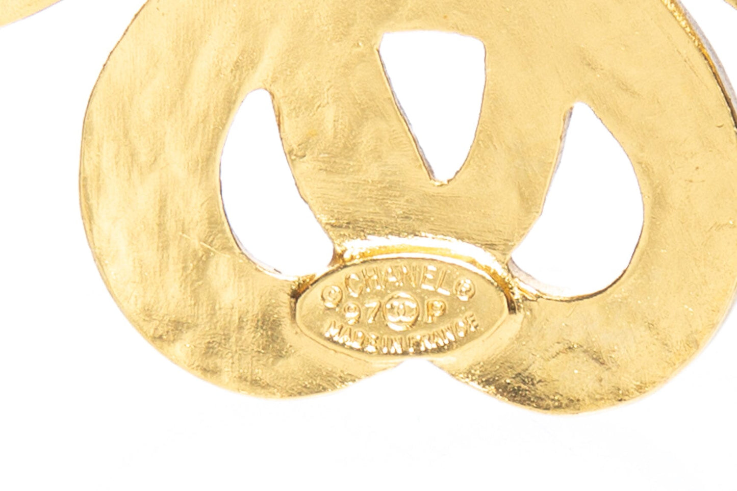 Chanel   1997 Spring Gold Brooch